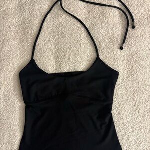Tank Air Spill Halter Top